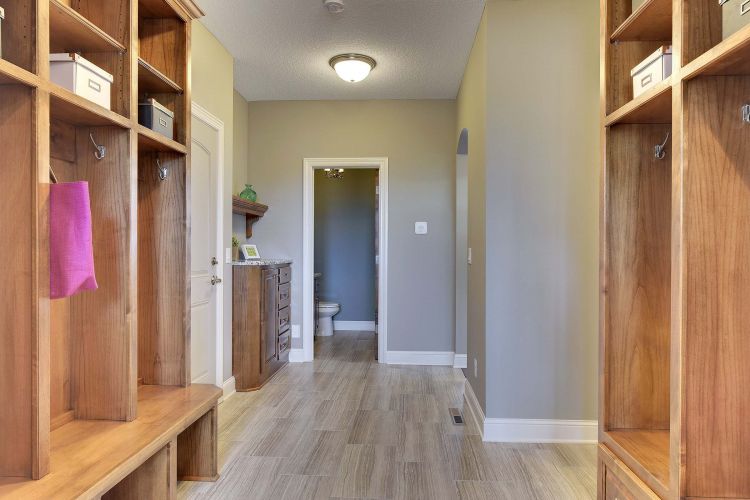 Mudroom Creek Hill Custom Homes MN