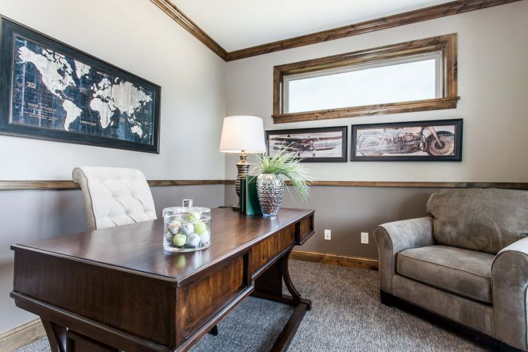 Creek Hill Custom Home Office 5680 Comstock Lane